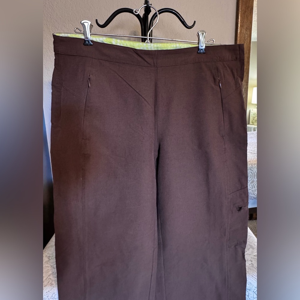 Women’s Title Nine Chocolate Brown Athletic Pants - 12 - Picture 2 of 8